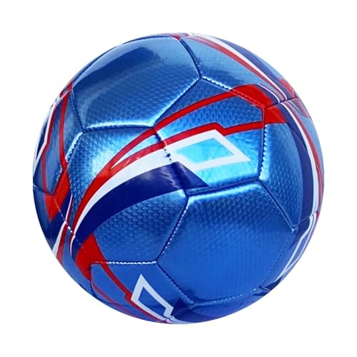 Senston Soccer Ball Size 3 & Size 4 & Size 5 for Kids and Adult Official Match Training Soccer Ball with Pump - color: blue, size: size 4