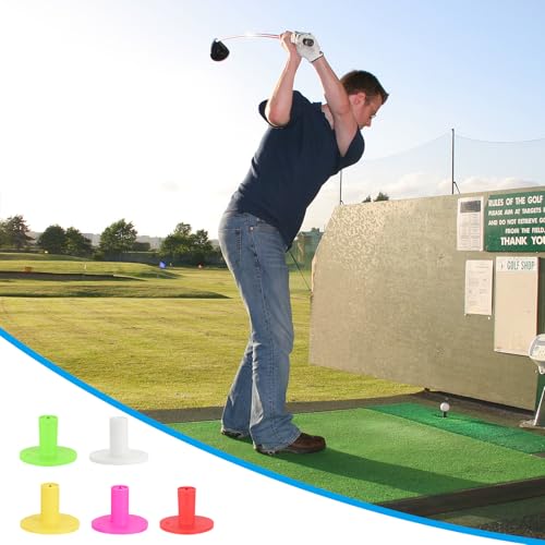 PATIKIL Rubber Golf Tee, Golf Practice Tees Training Driving Range Tee Stable Golf Ball Holder for Indoors Hitting Mat