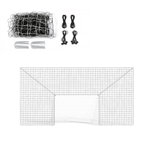 3-in-1 Soccer Goal with Rebounder & Backstop Net, Soccer Training Equipment for Backyard, Soccer Rebounder for Shooting, Passing & Ball Control, Kids & Youth - style: Standard Accessories