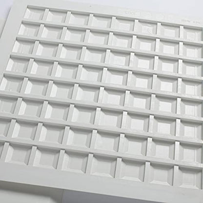 Champro Base Set - 4 Waffle Bottom Rubber Baseball, Softball, Kickball Throw Down Style Bases, Small (B026B) WHITE