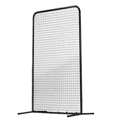 VEVOR Batting Screen - Baseball & Softball Protector with Carry Bag & Ground Stakes, Pitching Net for Pitchers Protection - size: 7*4 ft, style: Heavy I Screen