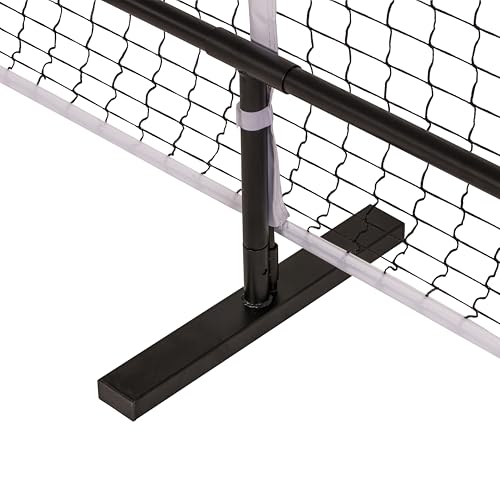 ONIX Pickleball 2-in-1 Regulation-Size Portable Net and Practice Net Set Includes Carrying Case with Wheels