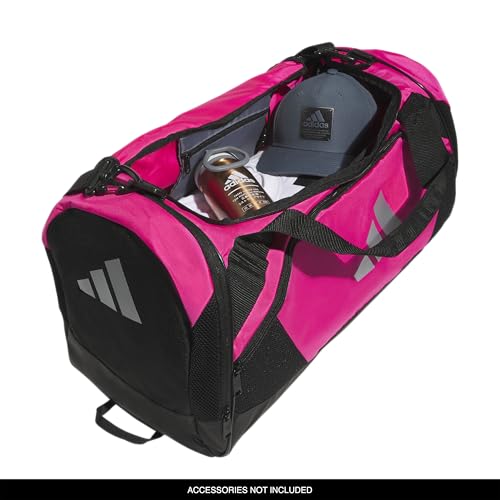 adidas Team Issue Duffel Bag – Durable for Sports & Travel - color: Shock Pink/2
