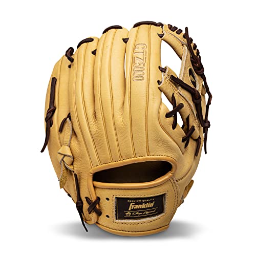 Franklin Sports CTZ5000 Baseball Gloves - Adult + Youth Fielding Gloves + Catcher's Mitts - Multiple Styles + Colors - color: Camel/Brown, size: 11.5" - I-Web