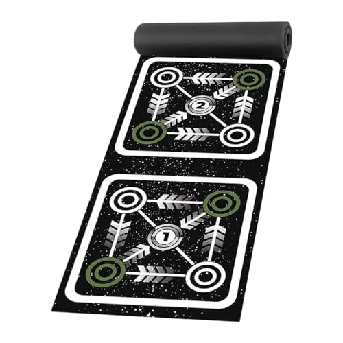 Agility Ladder Mat Footwork Practice Baseball Water Absorbent Speed Training Equipment Nonslip for Workout Sports Exercise - size: 40cmx270cm