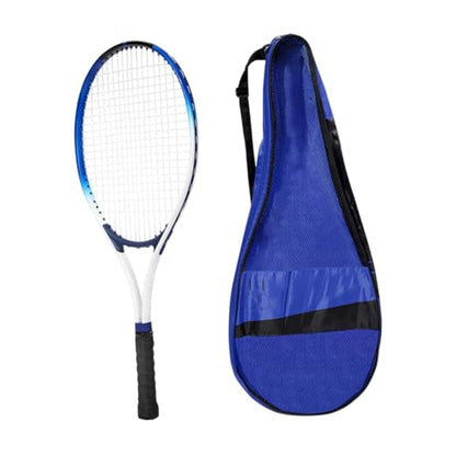 Menolana Tennis Racquet Tennis Racket Indoor Outdoor Shock Resistant Handle with Carrying Bag for Women Men Recreational Sports Beach