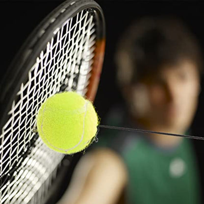 Toddmomy Tennis Practice Device 1 Set Tennis Trainer Rebound Ball with String Ball Solo Tennis Training for Self-Pracitce Tennis Training Equipment Tool Tennis Rebounder