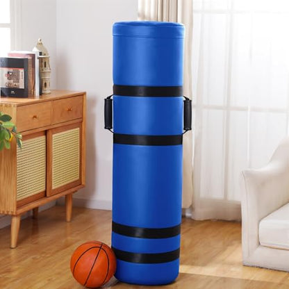 Arrowbash Unfilled Football Tackling Dummy 4 ft Sports Training Dummy Football Training Equipment with Handles for Youth College Drills Kickboxing Martial Basketball Practice, Unfilled