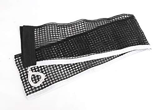 Sports Table Tennis Net Professional Ping Pong Net Portable Easy Setup Net for Ping Pong Easily Attaches to Table Surfaces (No Post Included)