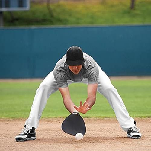 1/2Pcs Baseball Catcher Glove for Youth and Adults Foam Baseball Fielding Gloves Improve Posture & Infield Training Baseball Training Equipment - color: Black, size: 2pcs