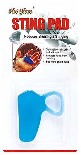 Hot Glove Baseball Sting Pad Pro Hand Protection 3 Piece Bundle with Finger Wrap