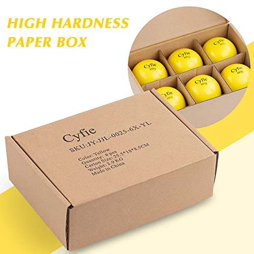 Cyfie Heavy Weighted Baseball/Softball for Hitting, Heavy Balls for Hitting, Batting Training, Pitching Practice and Throwing(6 Pack)