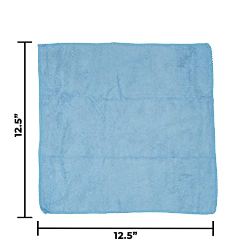 Lifestyle Basics Ping Pong Paddle Cleaner - Rubber & Wood Cleaner for Table Tennis Rackets - 3 Pack Microfiber Cleaning Cloths - Non-Abrasive, Reusable, Washable