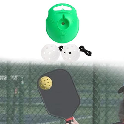 DYNWAVE Pickleball Trainer Pickleball Training Tool with Pickleball Ball Rope Enhances Skills Self Study Sports Pickleball Equipment, White