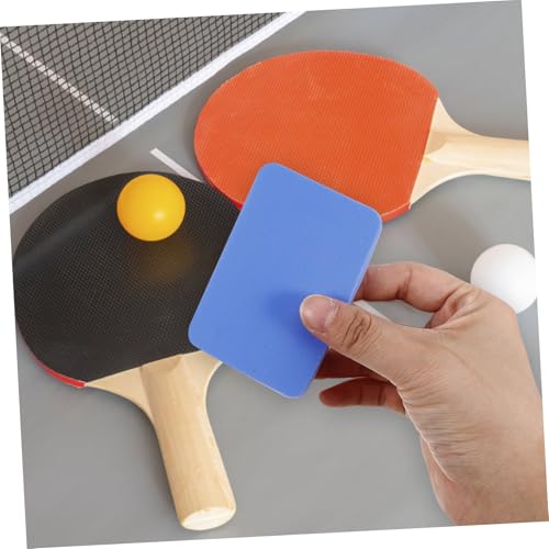 Happyyami Portable Racket Cleaning Tool Soft Sponge Paddle Cleaner for Table Tennis Bats Reusable and Debris Removal for Enhanced Performance for Players