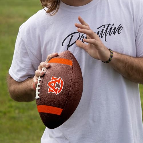 Logo Brands NCAA Mens Team Stripe Official Size Composite Football