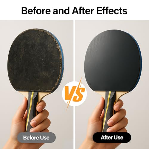 Table Tennis Glue, Perfect for Assembling Table Tennis Ping Pong Paddle, Comes with 8 Sponges to Easily Replace Table Tennis Rubber - size: 200ml