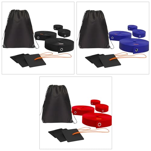 Professional Outdoor Volleyballs Courts Marker Regulable Boundaries Line with Sand Anchors Net Bag Official Size