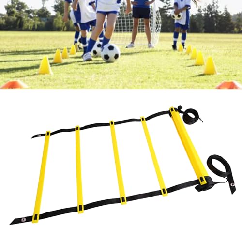 Agility Ladder, Agility Training Equipment, Soccer Training Equipment, Footwork Exercise Ladder Improving Coordination Obstacle Speed Fitness Training Ladder