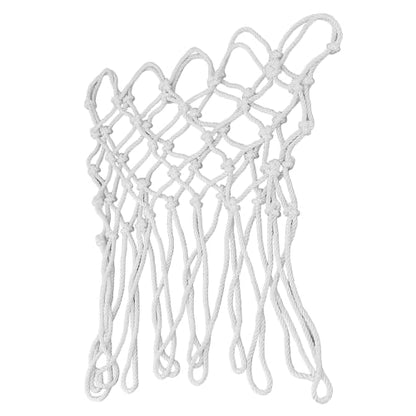Basketball Net Replacement, Polyester, White, All Weather Durable Anti Whip for Indoor Outdoor Rims - Crisp Sound Performance, Weather, Easy Installation