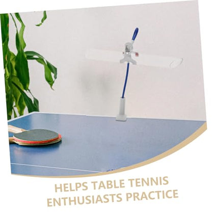 Totority 1set Portable Table Tennis Trainer Device Training Tool for Practice Multi- Hand-Eye Coordination and Reaction Speed Suitable for Youth and Team Training