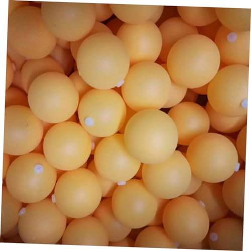 60pcs Pong Training Balls Pong Balls for Practice Machine Elastic Soft Shaft