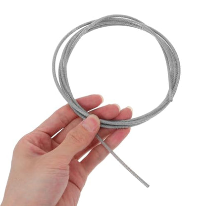 2pcs String Basketball Net Stringing Thrilling Basketball Rim Net Cable ting Accessory Basket Ball Chain s Hooks Silver Steel Wire