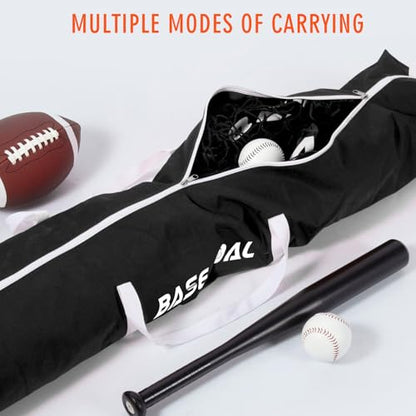 BaseGoal Baseball Softball Net Replacement Bag,Thickened, Wear-Resistant, Waterproof,Fits 7ft x 7ft Baseball Practice Net Systems - style: Black