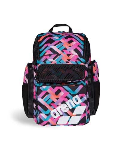 ARENA One Go Backpack Swimmer Athlete Daypack Large Size Equipment Swim Bag - color: Texture