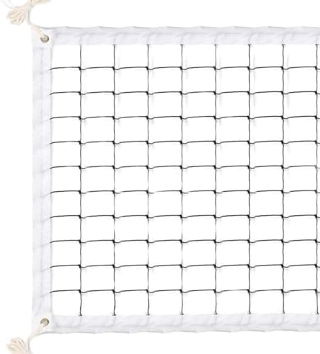 Professional Volleyball Net,Pool Volleyball Net with Aircraft Wire Rope, 32 FT x 3 FT, for Indoor and Outdoor