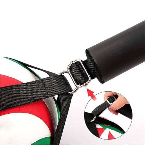 2set Volleyball Spike Trainer Self-Training Resistance Band with Adjustable Belt for Beginners - color: Color2