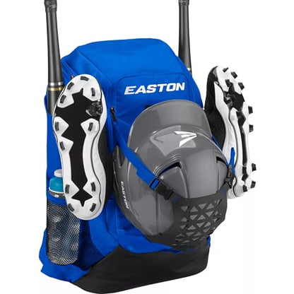 Easton unisex-adult Walk-Off NX Backpack Equipment Bag |Baseball & Fastpitch Softball |Team Logo Panel|Multiple Colors - color: Royal (Elite)