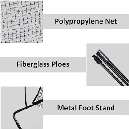 PGL Football Kicking Training Net – Durable Reinforced Equipment with Stable Frame 4×7FT - Improve Hitting Accuracy – Backyard Field Outdoor Practice Use