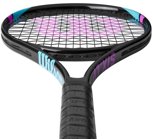 Wilson Six LV Tennis Racquet Bundled with a Wilson Advantage 2.5 Tennis Bag or Backpack