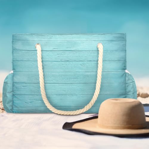 Beach Bag Waterproof Sand-proof Canvas Tote Lightweight Shoulder Bag Suitable for Family outdoor travel - color: A1