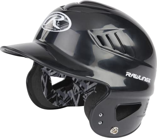 Rawlings | COOLFLO Batting Helmet | T-Ball (6 1/4" - 6 7/8") | Black - color: Black - REMIX
