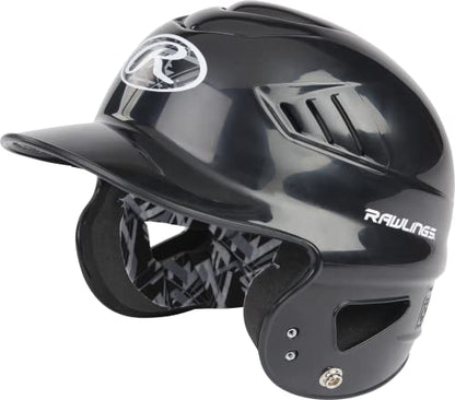 Rawlings | COOLFLO Batting Helmet | T-Ball (6 1/4" - 6 7/8") | Black - color: Black - REMIX