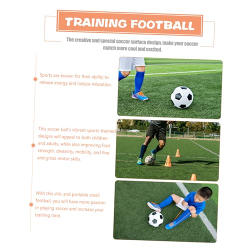 Size 5 Training Soccer Ball Pu Machine-Stitched Outdoor Football and Youth, Sturdy Soccer Ball for Practice and Game Use