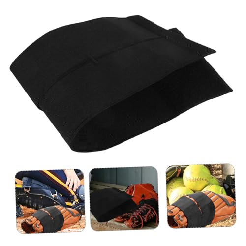 POPETPOP Elastic Baseball Glove Strap Glove Wrap for Baseball Softball Catcher Nylon Mitten Wrap Adjustable Band Accessory