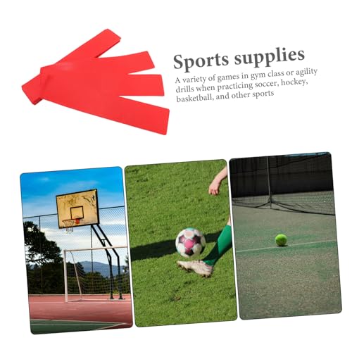 UKCOCO Court Marking Lines Sports Agility Training Markers Soccer Training Markers Aid Cones Sports Outdoor