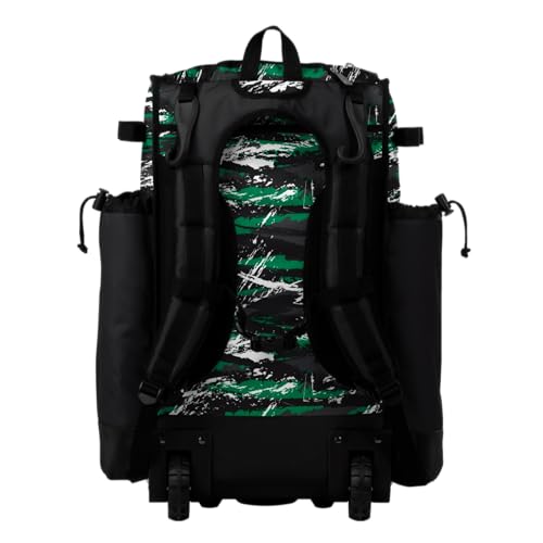 Boombah Superpack Hybrid Rolling Bat Bag - Wheeled & Backpack Version - Razor Multiple Colors