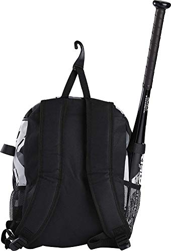 Rawlings | REMIX Backpack Equipment Bag | T-Ball & Youth Baseball / Softball | Black - color: Black, size: Youth