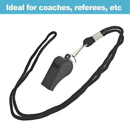 CoguZed Coach 12Pcs Whistle with Lanyard for Referees, Sports, Coaches, Kids – High-Pitched Whistle, Durable and Loud