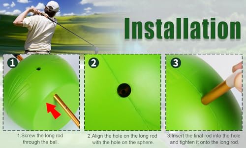 The Connector Golf Training Aid - Golf Swing Trainer Aid for Posture Correction Practice, Suitable for Golfers of All Levels Looking to Improve Overall Game