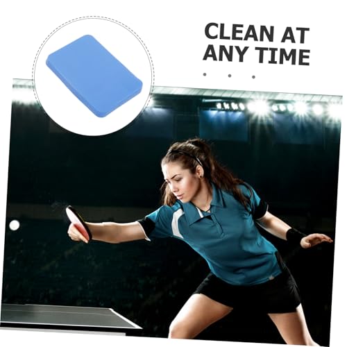 HANABASS Soft and Delicate Table Tennis Racket Cleaning Sponge Portable Paddle Cleaner for Outdoor Use Effective Table Tennis Bat Cleaner for Racket Maintenance