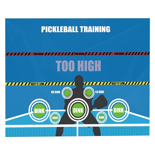 Pickleball Dink Pad Pickleball Training Equipment Pickleball Practice Mat Pickleball Hitting Pad Aid Paper Glue Suitable for