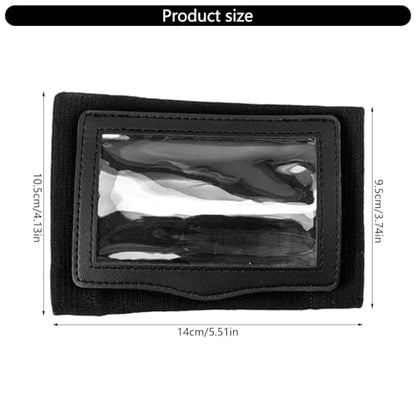 Football Wrist Card Holder Wristband Football Quarterback Play Wristbands for Teen Adult Flag and Tackle Football