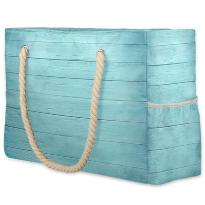 Beach Bag Waterproof Sand-proof Canvas Tote Lightweight Shoulder Bag Suitable for Family outdoor travel - color: A1