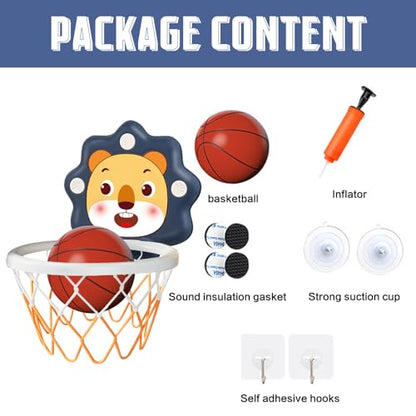 Toddlers Basketball Hoop Indoor, Adjustable Height Indoor Mini Basketball Hoop for Toddlers Kids Boys Bedroom Toddler Kids Toys Toys for 3 + Year Old