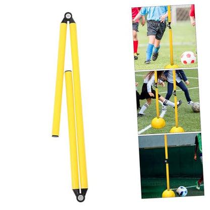 Outdoor Football and Basketball Training Marker Soccer Training Rod for High Durability Material Bright for Easy Visibility for Sports Drills and Activities